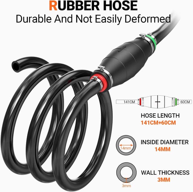 Thumbnail 2 de Preciva Saugpumpe Handpumpe 2 m Schlauch