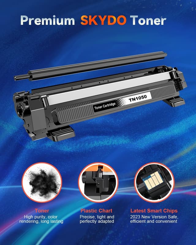 Detalle 2 de TN1050 Toner Kompatible 2er-Pack für Brother 🖨