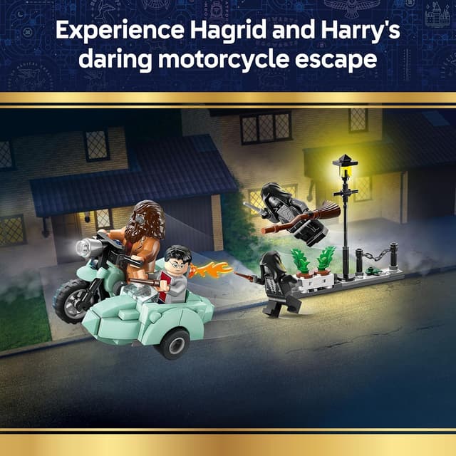 Detalle de LEGO Harry Potter 76459 motorbike playset