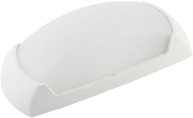 Detalle de Fumagalli BarcelonaLED: lampada applique LED da esterno bianca con attacco E27 e grado di protezione IP66