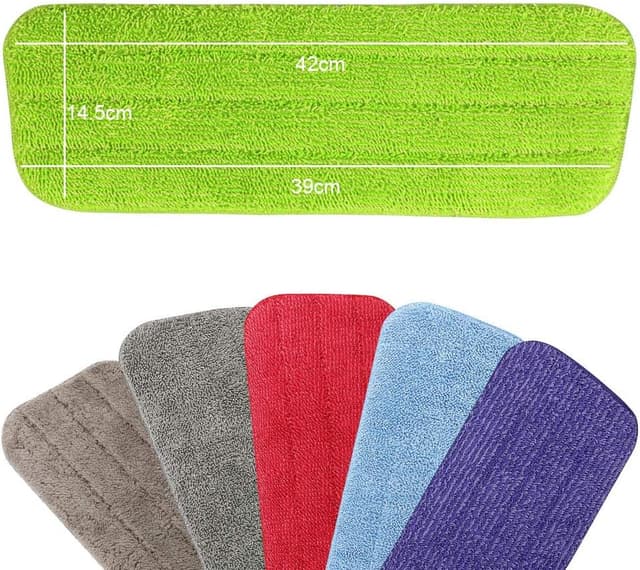 Detalle de Vicloon Panno Mocio in microfibra (6 pezzi) – ricambi lavabili per mop spray e mop riutilizzabili