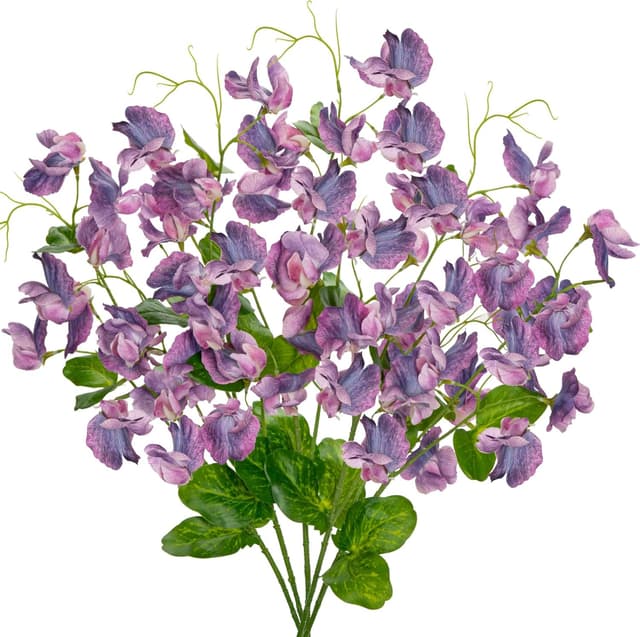 Thumbnail 6 de Arborus 5 STK Kunstblumen 60 cm Erbsenblüten