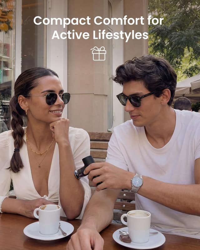 Thumbnail 6 de RENPHO Micro One Super Mini Massage Gun (4 speeds) — ultra-portable percussion massager for neck, shoulders and legs