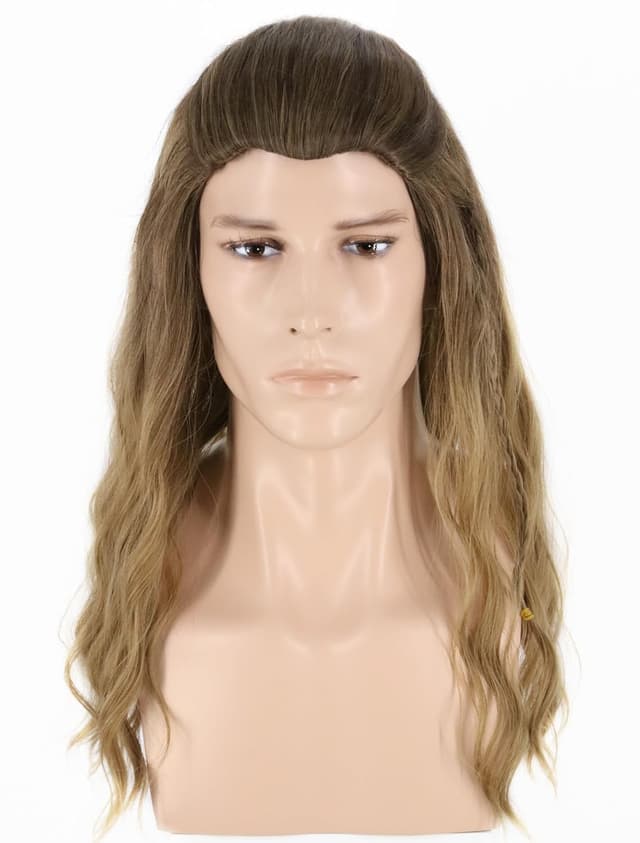 Imagen de LeMarnia Thor Perücke lange lockig 🎭 en OfertitasTOP