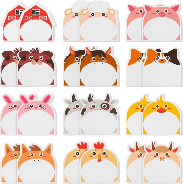 Detalle 2 de OFFCUP Notas adhesivas animales 720 hojas