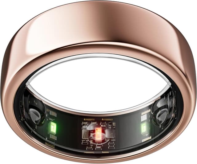 Thumbnail 6 de OURA Gen3 Horizon Smart-Ring (Größe 6, Gold) – Wearable für Schlaf-, Herzfrequenz- und Fitnesstracking mit bis zu 7 Tagen Akkulaufzeit
