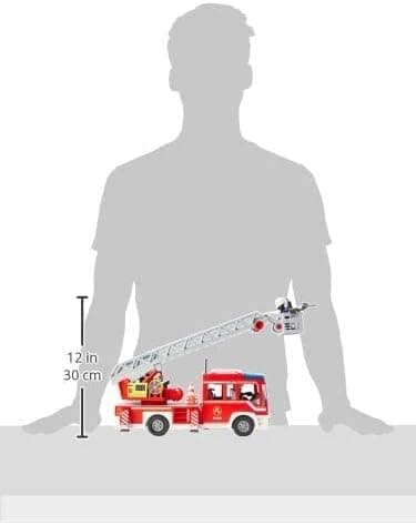 Thumbnail 4 de Playmobil 9463 Fire Ladder Unit with Lights and Sound 🚒