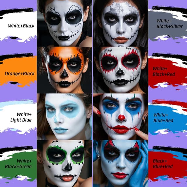 Thumbnail 6 de YBUETE Green Face Body Paint