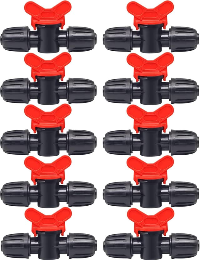 Detalle de Hydrogarden Micro-Drip Ventil-Set 10 Stk 13 mm