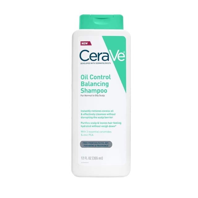 Detalle de CeraVe Oil Control Balancing Shampoo 12 oz
