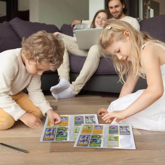 Thumbnail 6 de Card Binder for Pokémon 4 Pocket – Trading Card Holder for up to 240 Cards (30 Page Album)