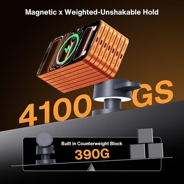 Thumbnail 6 de iVANKY stazione di ricarica wireless 4 in 1 con luce notturna, Qi2 15W e MagSafe per iPhone, Apple Watch e AirPods