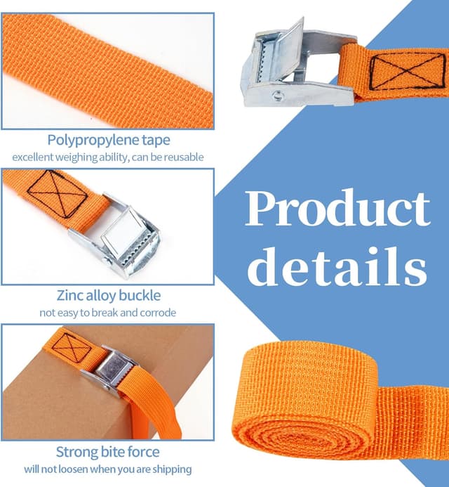 Thumbnail 2 de MEGAVOW Spanngurt Befestigungsgurt 4-teilig