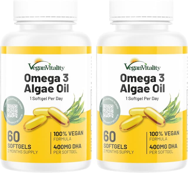 Thumbnail 6 de Omega 3 Algae Oil 400mg DHA softgels