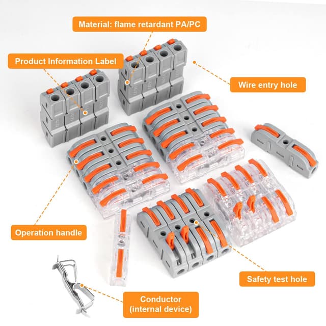 Thumbnail 2 de flintronic SPL-1 80 connecteurs rapides