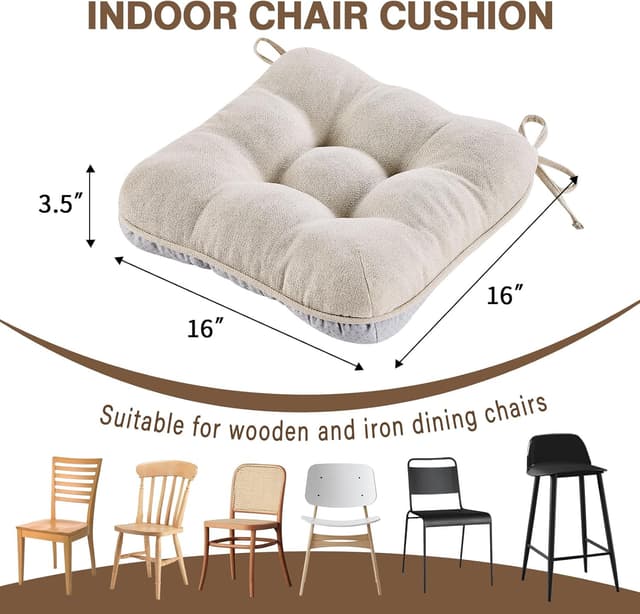 Thumbnail 6 de BETU Chair Cushions 3.5" Thick Seat Pad