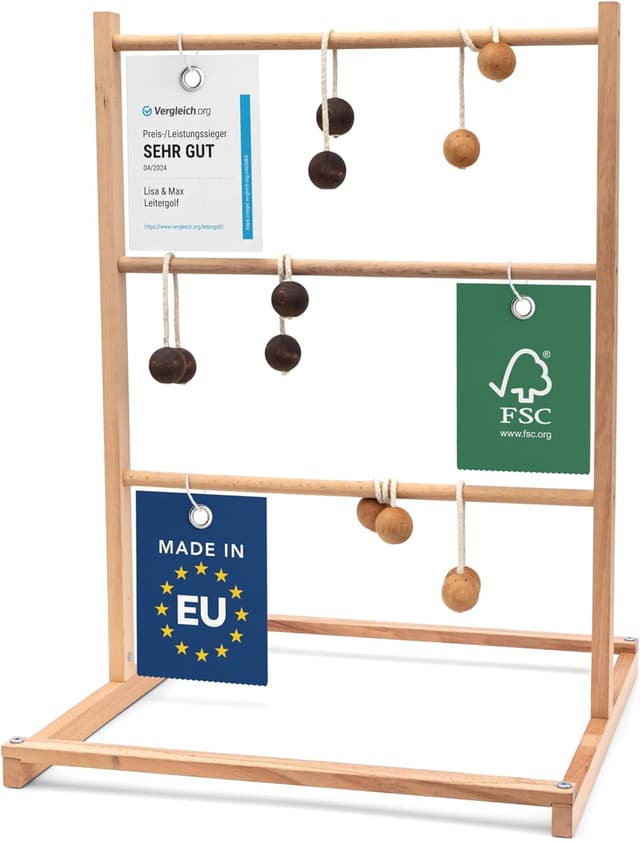 Imagen de Leitergolf Outdoor FSC® Holz Wurfspiel en OfertitasTOP