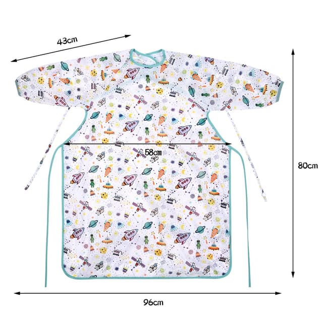 Thumbnail 1 de Vicloon Lätzchen mit Ärmeln 90x80 cm