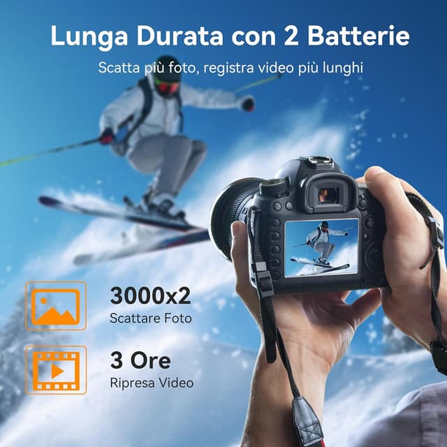 Thumbnail 4 de ENEGON LP-E6NH 3000mAh set 2 batterie