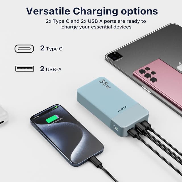 Thumbnail 6 de JUOVI J2651 power bank 35W 20000mAh