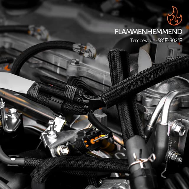 Thumbnail 5 de shinfly Kabelschlauch 13 mm 10 m Selbstschließend