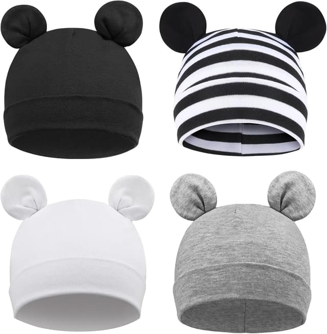Thumbnail 2 de DRESHOW Baby Beanie 4-Pack