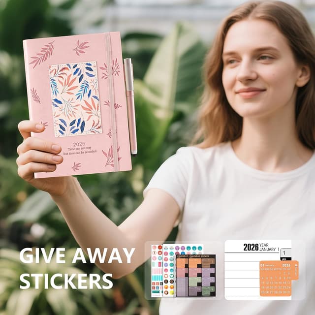 Detalle de Agenda 2026 A5 rose, 14,8 x 21 cm