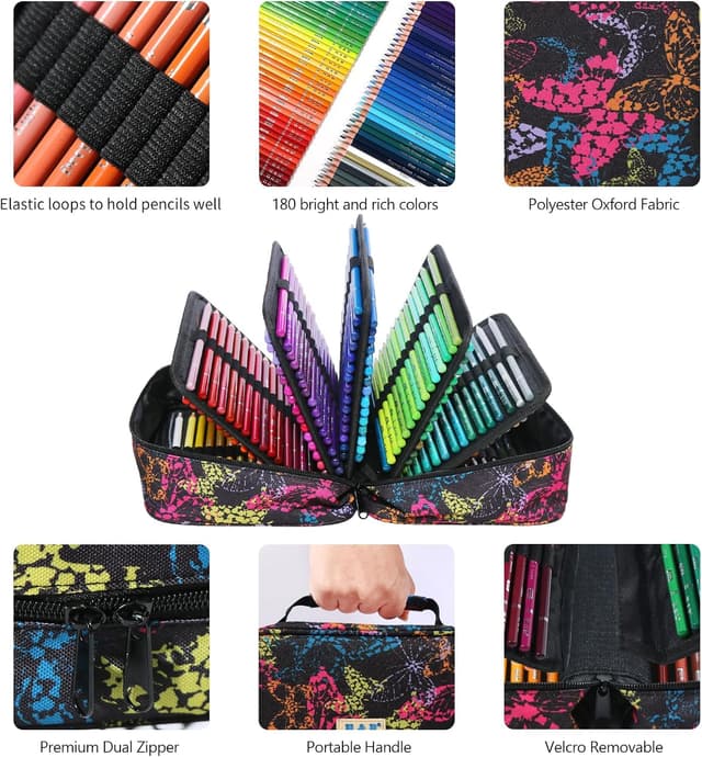 Thumbnail 3 de H & B Colouring Pencils 180 Oil Based