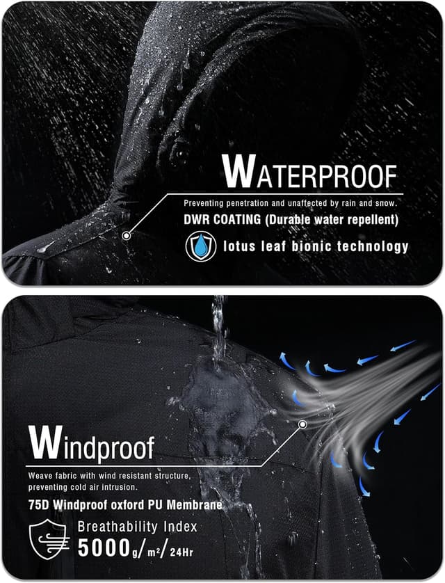 Thumbnail 3 de Zzkouine Giacca da Montagna 100% Poliestere