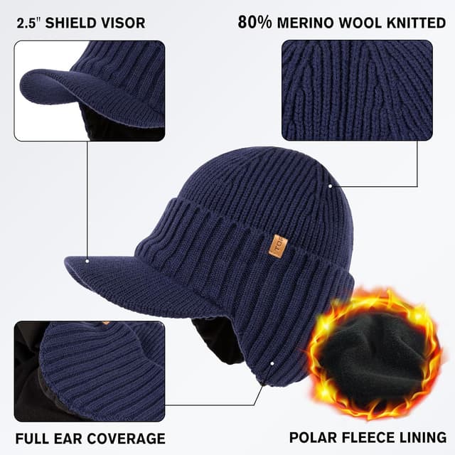 Thumbnail 3 de TOP-EX DryKnit Waterproof Beanie 80%