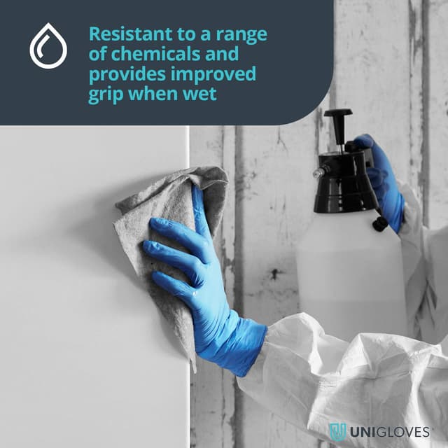 Thumbnail 4 de Guanti nitrile UNIGLOVES Unicare, 200