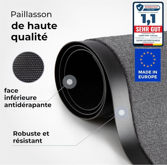 Thumbnail 6 de Carpet Diem Paillasson Intérieur 40x60 Anthracite