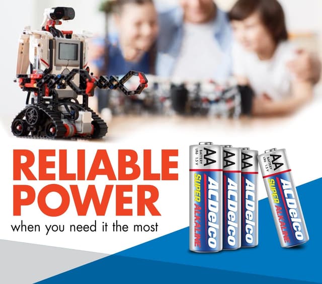 Thumbnail 2 de ACDelco Double AA 48-count Alkaline Batteries