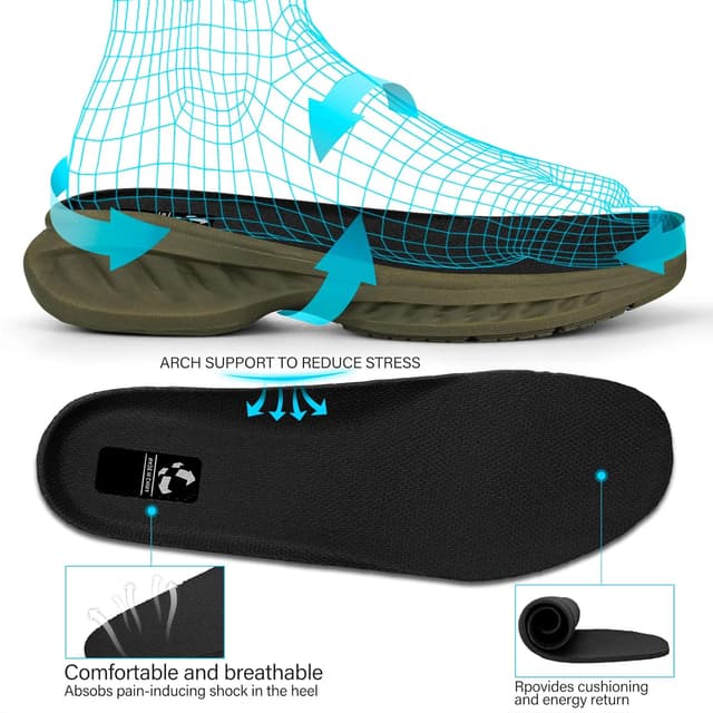 Thumbnail 6 de Pujcs Men’s Slip-On Walking Shoes – Lightweight Breathable Non-Slip Athletic Sneakers