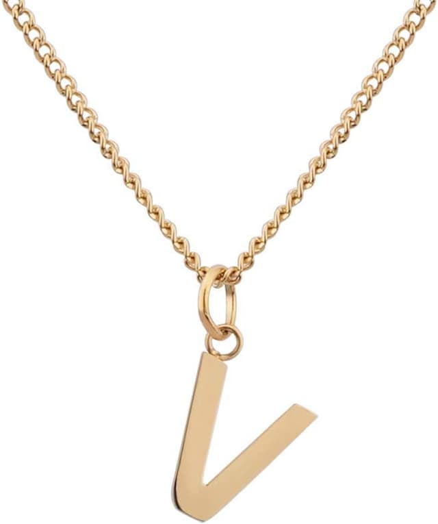 Thumbnail 6 de GD GOOD.designs EST. 2015 collana con lettere in oro 18 carati, resistente all’acqua (A-Z)