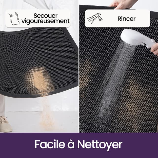 Detalle de DEXI Paillasson extérieur 80 x 120 cm