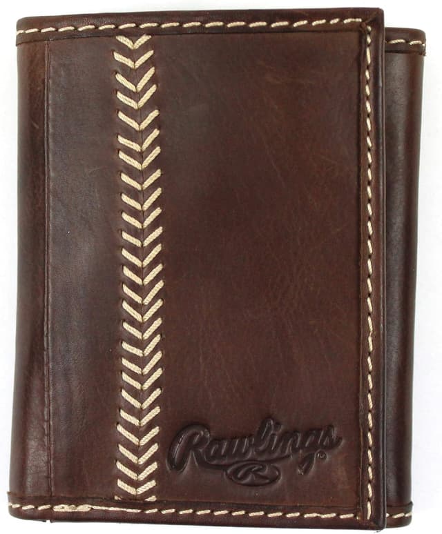 Thumbnail 6 de Rawlings Men’s Trifold Wallet Collection Genuine Leather (Multiple Styles & Colors)