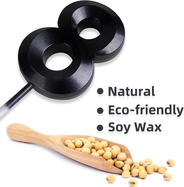 Thumbnail 1 de Yiran 3D Number 12 Birthday Candles 🎂