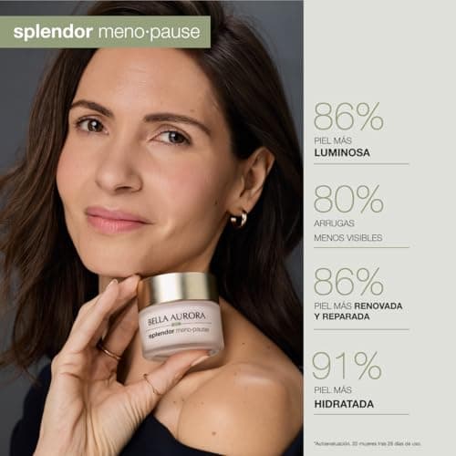 Detalle de Bella Aurora Splendor Menopause Noche crema 50 ml para piel madura