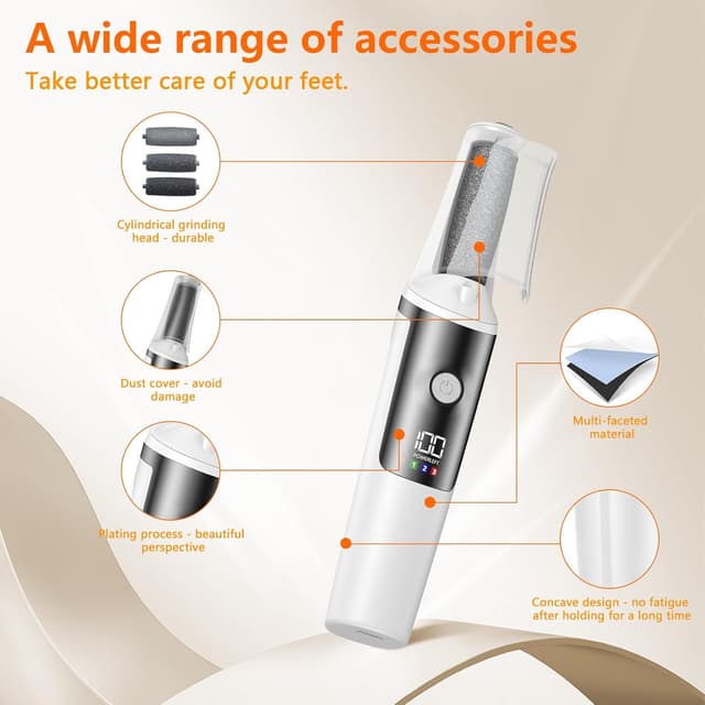 Thumbnail 6 de PKBD Electric Foot File 1200mAh