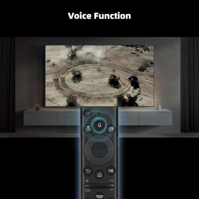 Detalle 2 de ORQRQO Replacement Voice Remote for Samsung Smart TVs (2019–2025) — Voice Control, 2-Year Warranty