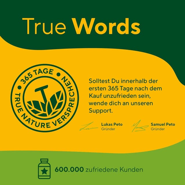 Detalle 2 de Johanniskraut Kapseln hochdosiert (TRUE NATURE) – 240 Kapseln für ca. 8 Monate