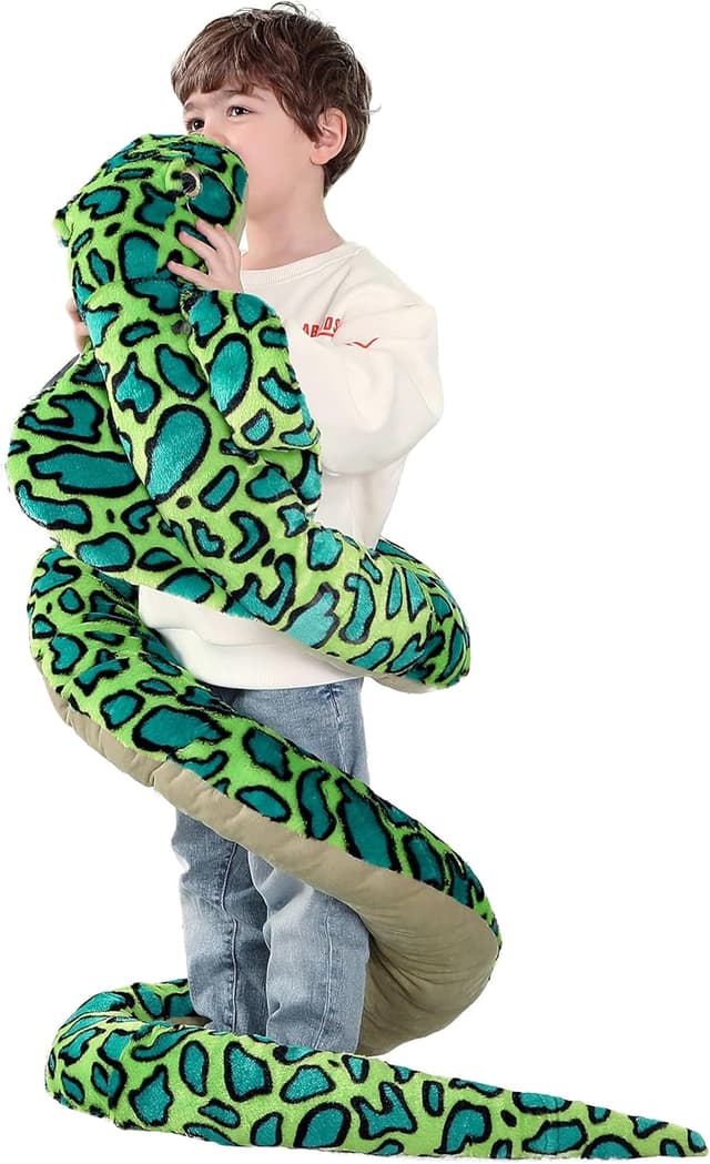 Detalle de IKASA 270cm Giant Snake stuffed animal plush toy