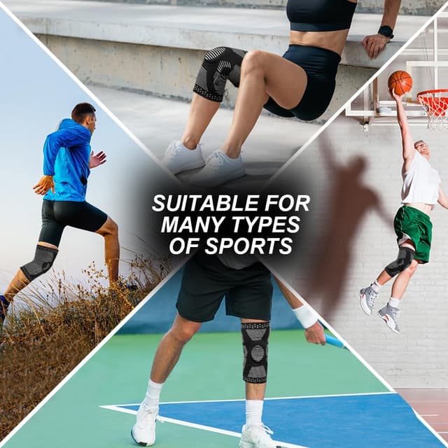 Thumbnail 6 de ACWOO Ginocchiera Ortopedica L per supporto e compressione