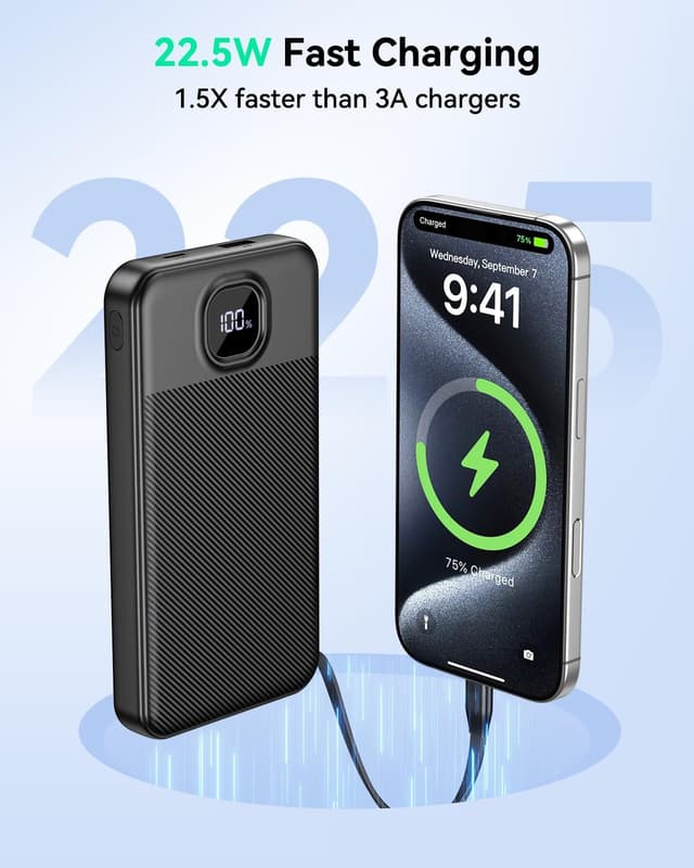 Thumbnail 1 de GREPRO 10000mAh Power Bank with Cable