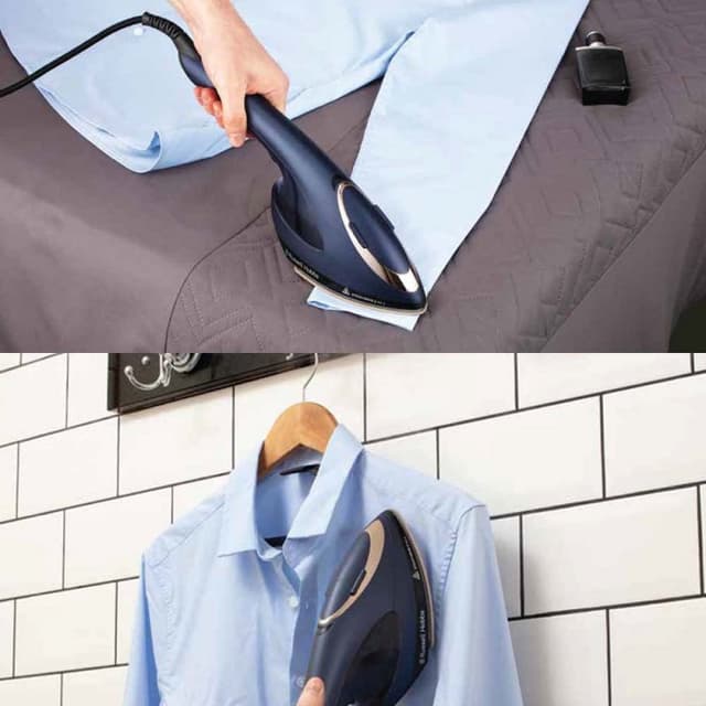 Detalle de Russell Hobbs Steam Genie Plancha de Vapor Vertical 🧖♀