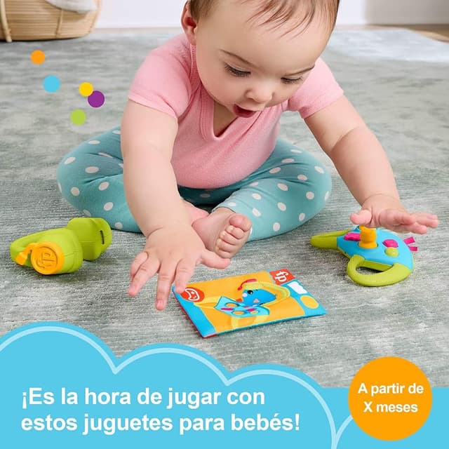 Detalle 2 de Fisher-Price Conjunto de Regalo Gamer para Bebés 👶