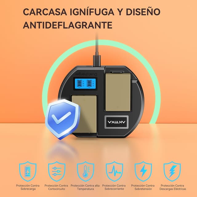 Thumbnail 4 de AKTTKA LP-E17 Dual USB-C