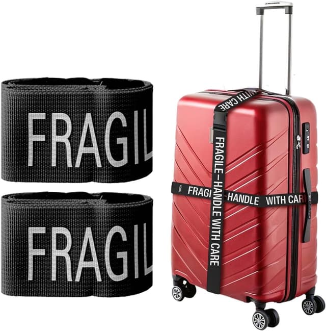 Detalle 2 de TWICK 2x luggage straps for fragile bags
