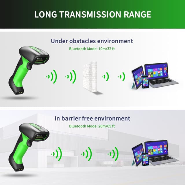 Thumbnail 5 de NETUM NT-1900 Lecteur codes-barres sans fil